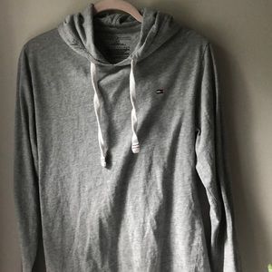 Tommy Hilfiger gray pullover hoodie